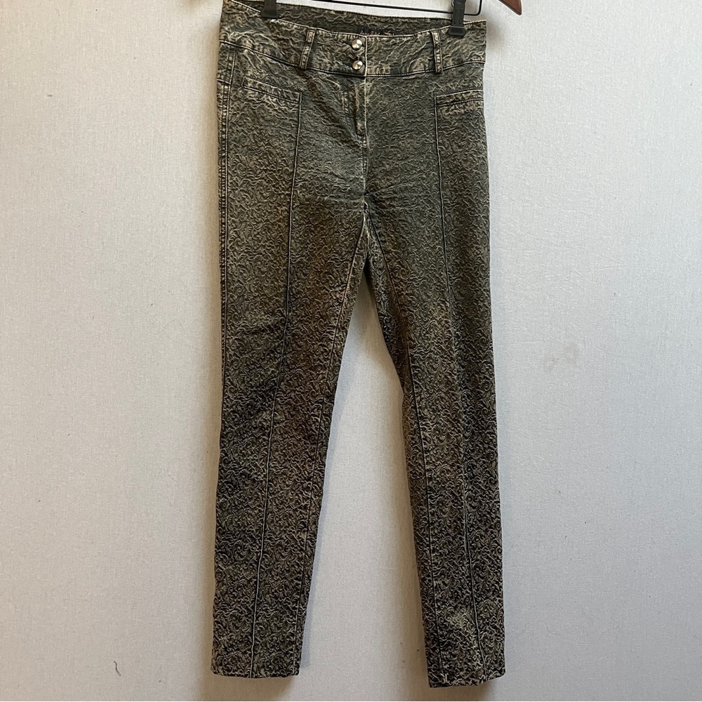 Jane & John Patterned Slim Fit Trousers Made in Turkey Size 29